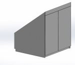 3D-Modell mit Türen.
